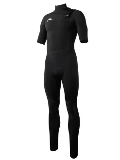 A Series Ecoprene 2 Chest Zip Short Sleeve Wetsuit | Rusty Cheap