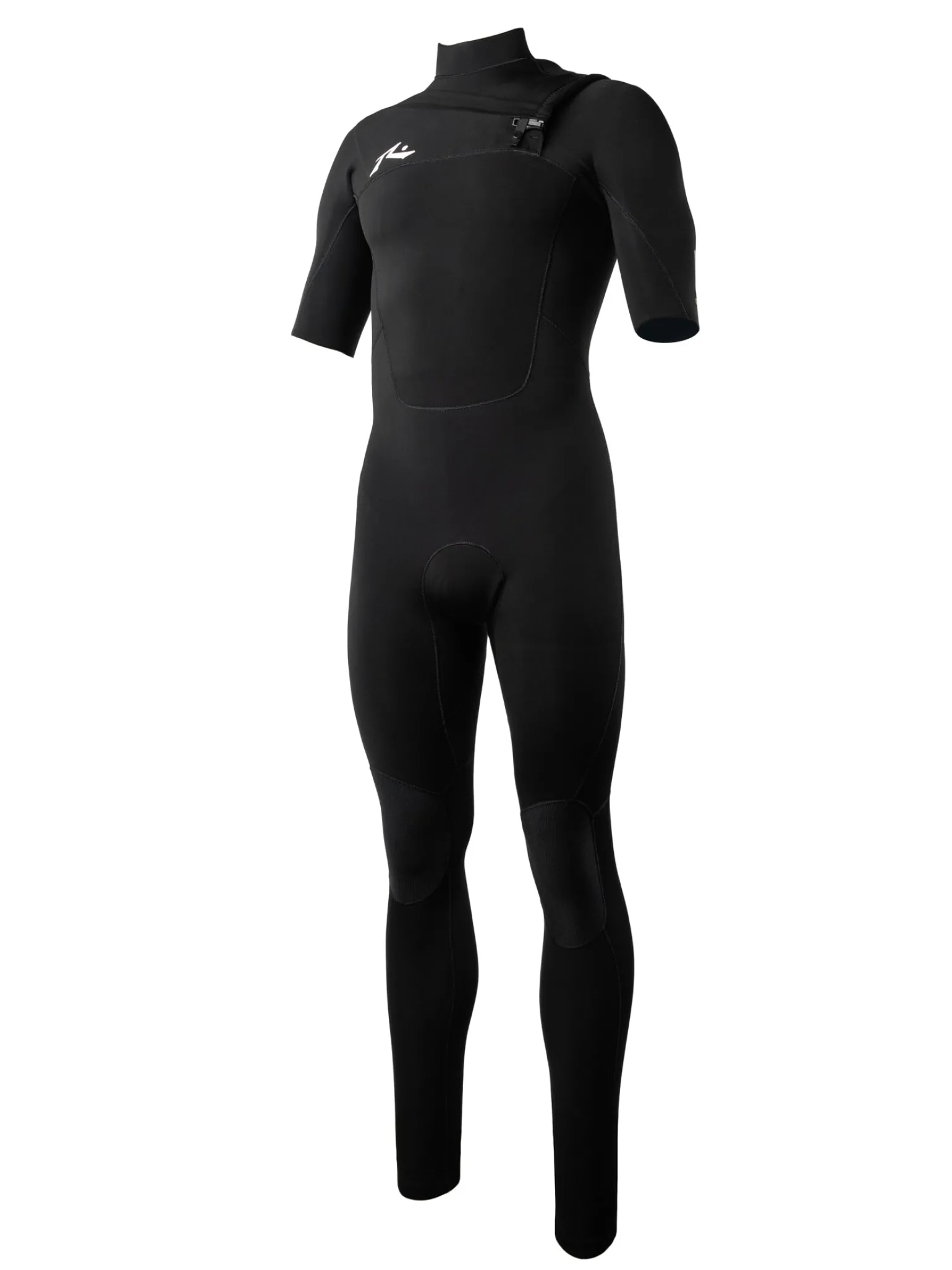 A Series Ecoprene 2 Chest Zip Short Sleeve Wetsuit | Rusty Shop