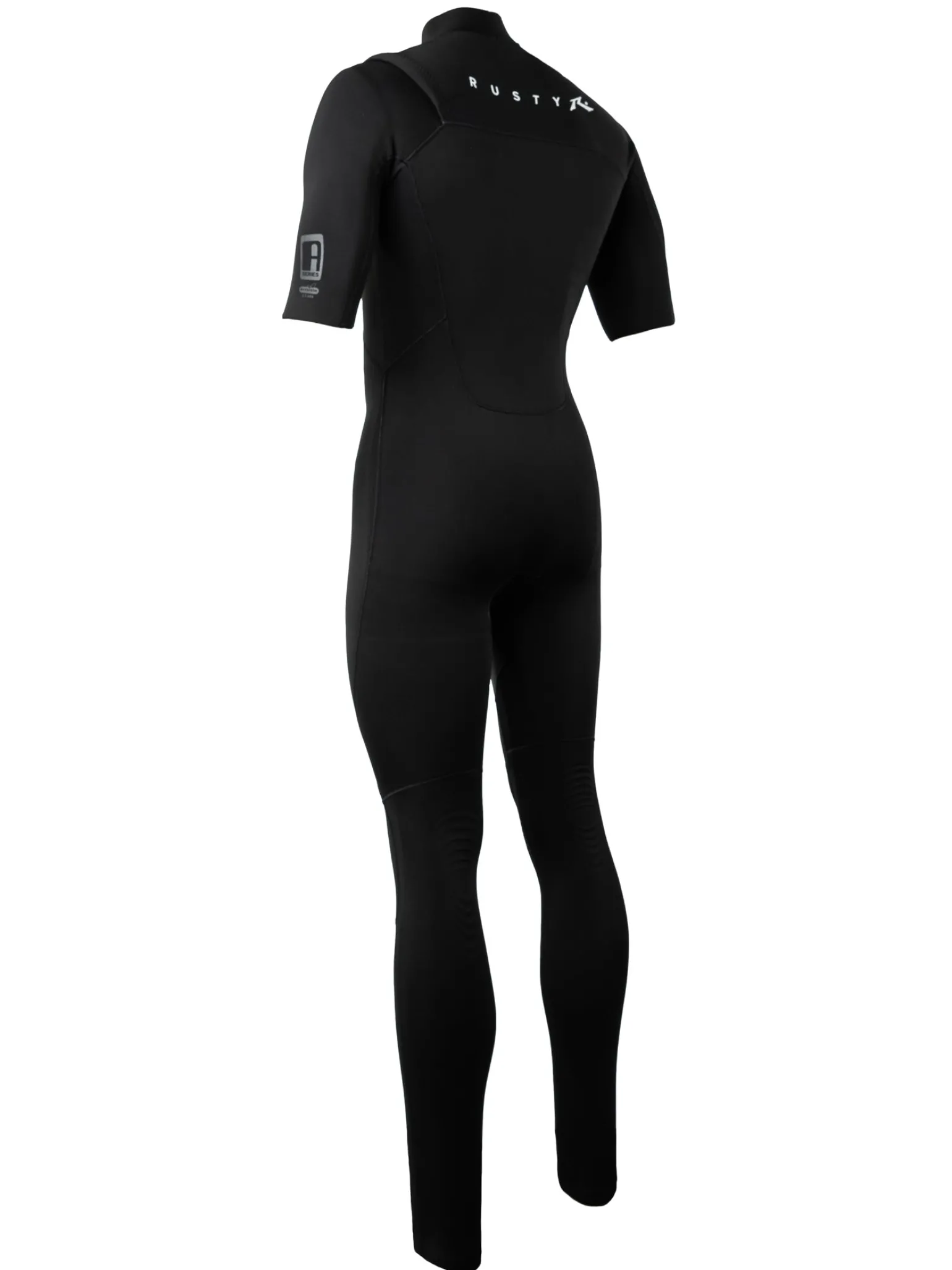 A Series Ecoprene 2 Chest Zip Short Sleeve Wetsuit | Rusty Cheap