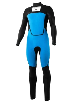 A Series Ecoprene 3/2 Chest Zip Long Sleeve Steamer Wetsuit Youth | Rusty Hot