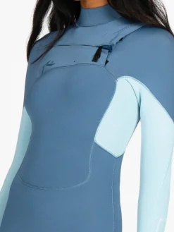 A Series Ecoprene 3/2 Chest Zip Long Sleeve Steamer Wetsuit | Rusty Outlet