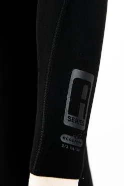 A Series Ecoprene 3/2 Chest Zip Long Sleeve Steamer Wetsuit Youth | Rusty Hot