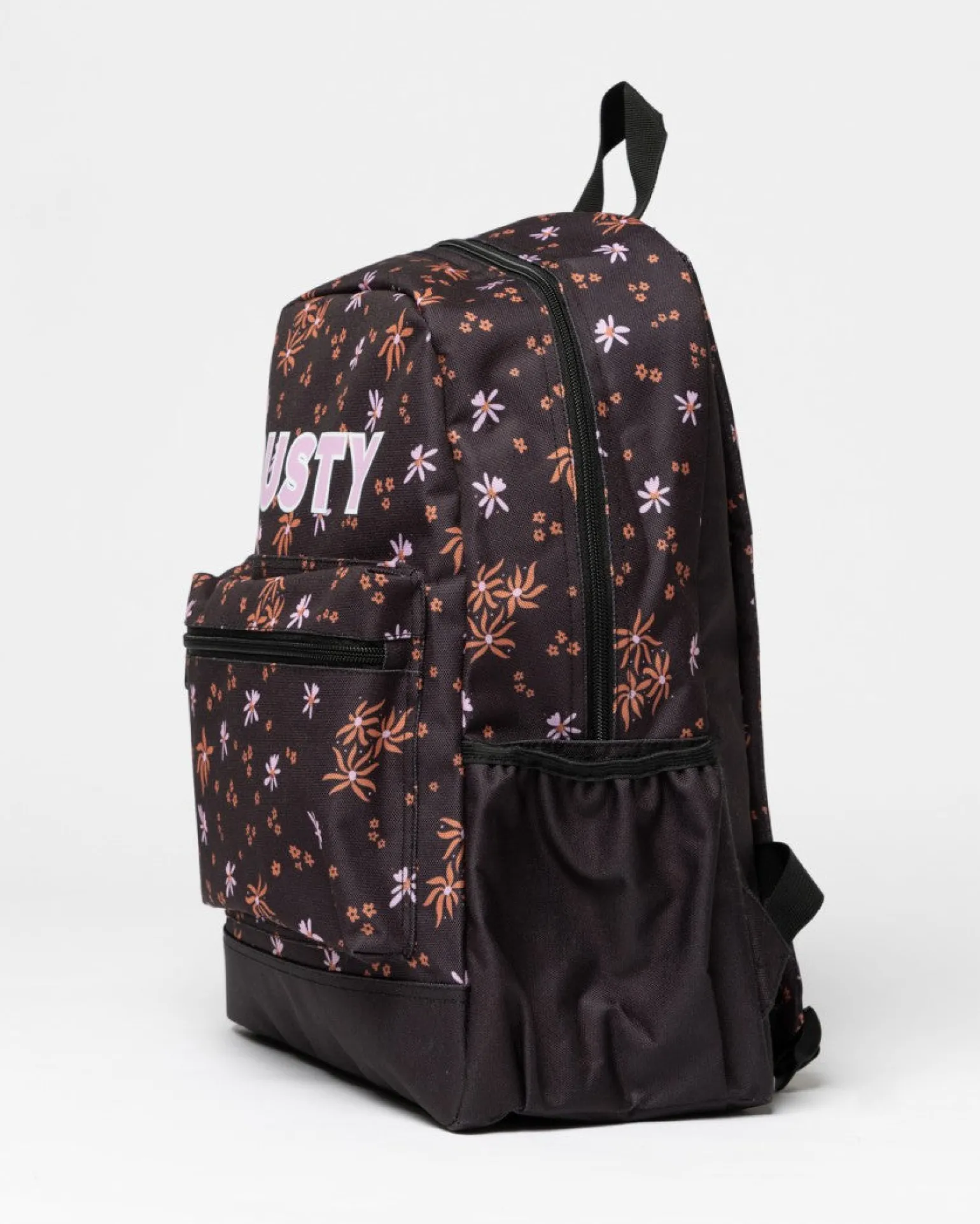 Academy Floral Patterned Backpack Girls | Rusty Clearance