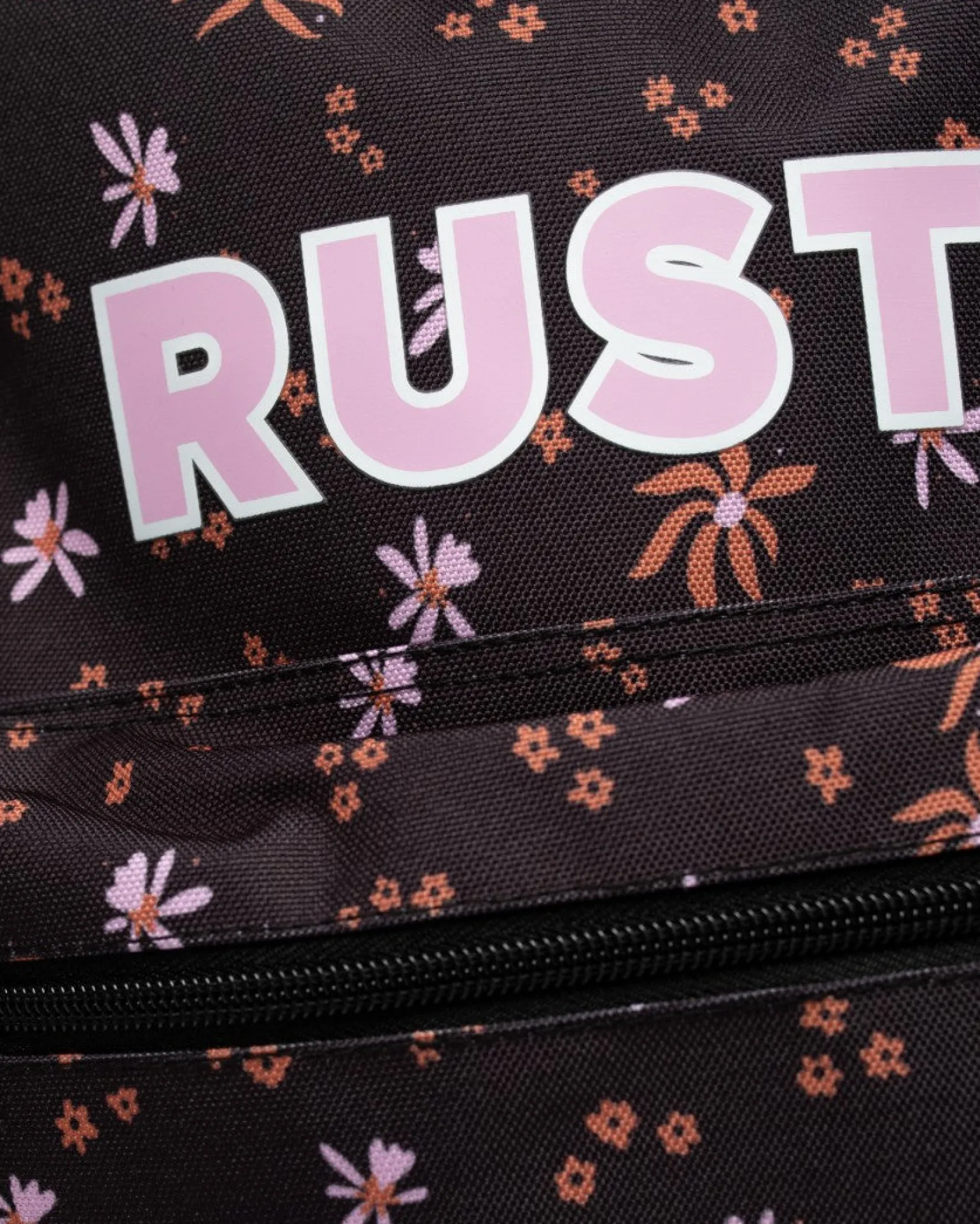 Academy Floral Patterned Backpack Girls | Rusty Clearance