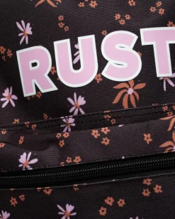 Academy Floral Patterned Backpack Girls | Rusty Clearance