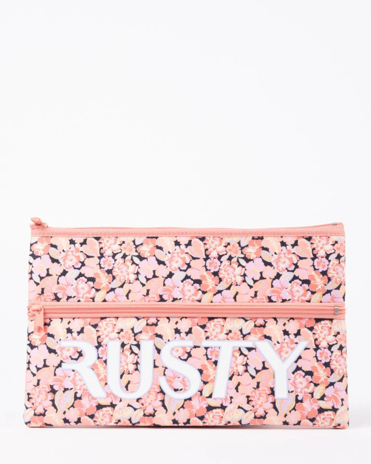 Academy Floral Printed Pencil Case Girls | Rusty Clearance