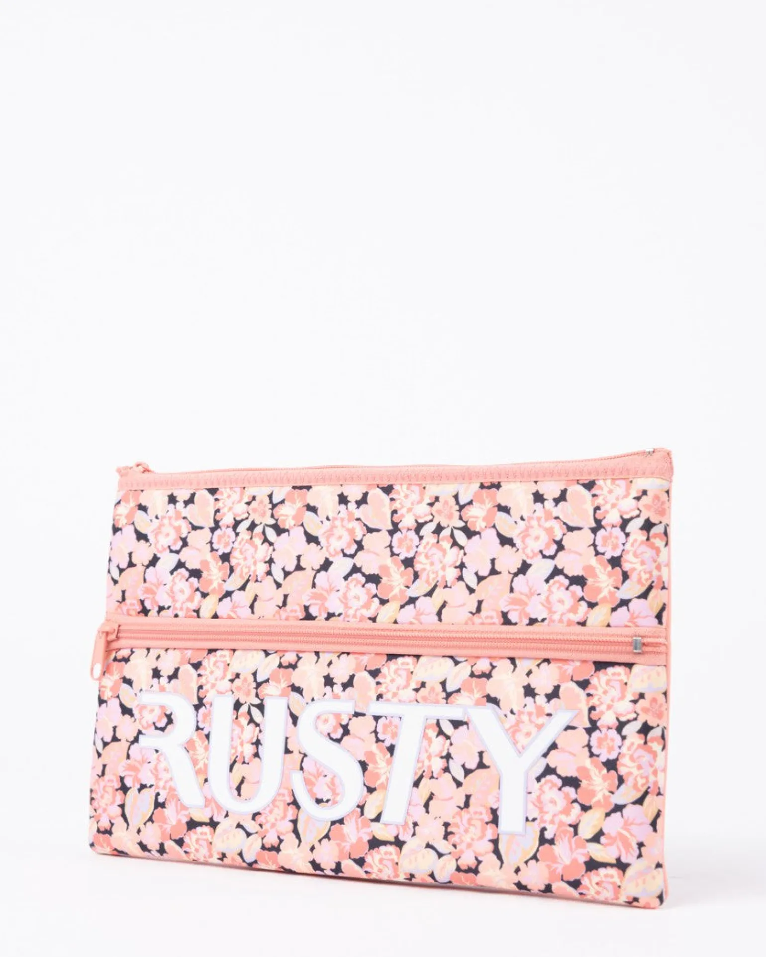 Academy Floral Printed Pencil Case Girls | Rusty Clearance