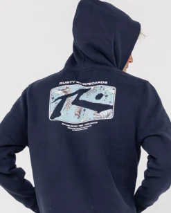 Advocate Graphic Super Fleece Hoodie | Rusty Hot