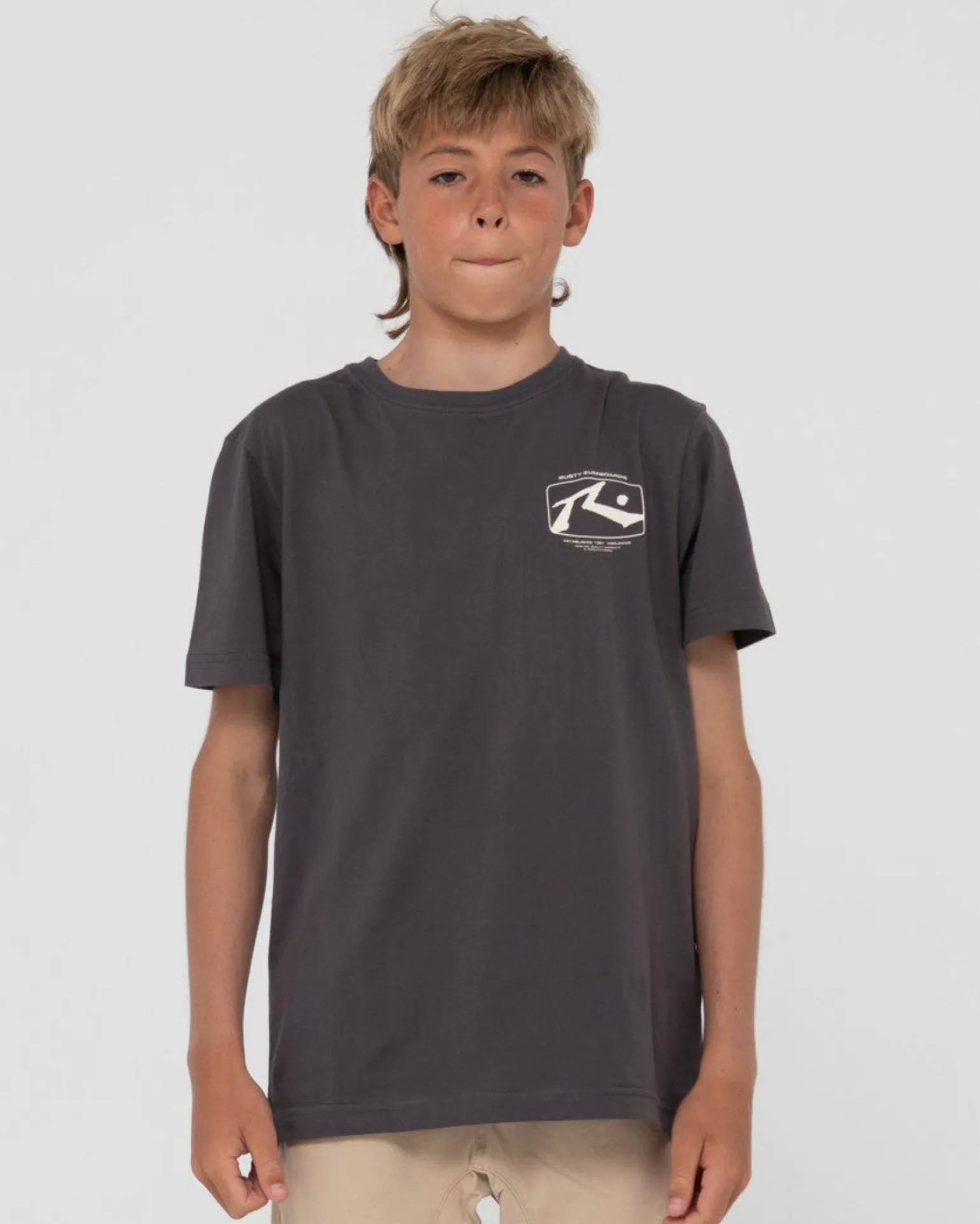 Advocate Short Sleeve Graphic Tee Boys | Rusty Fashion