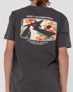 Advocate Short Sleeve Graphic Tee Boys | Rusty Fashion
