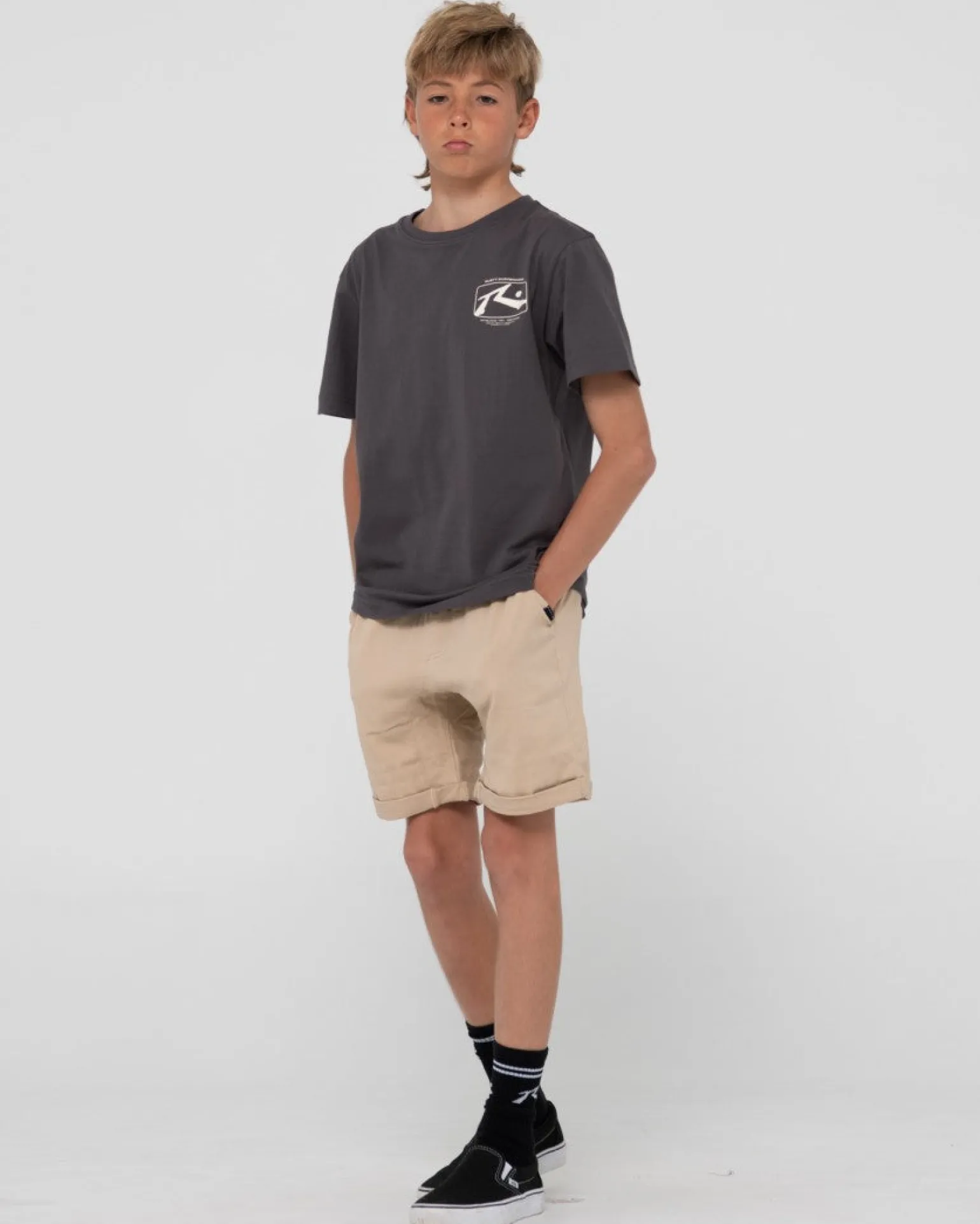 Advocate Short Sleeve Graphic Tee Boys | Rusty Fashion