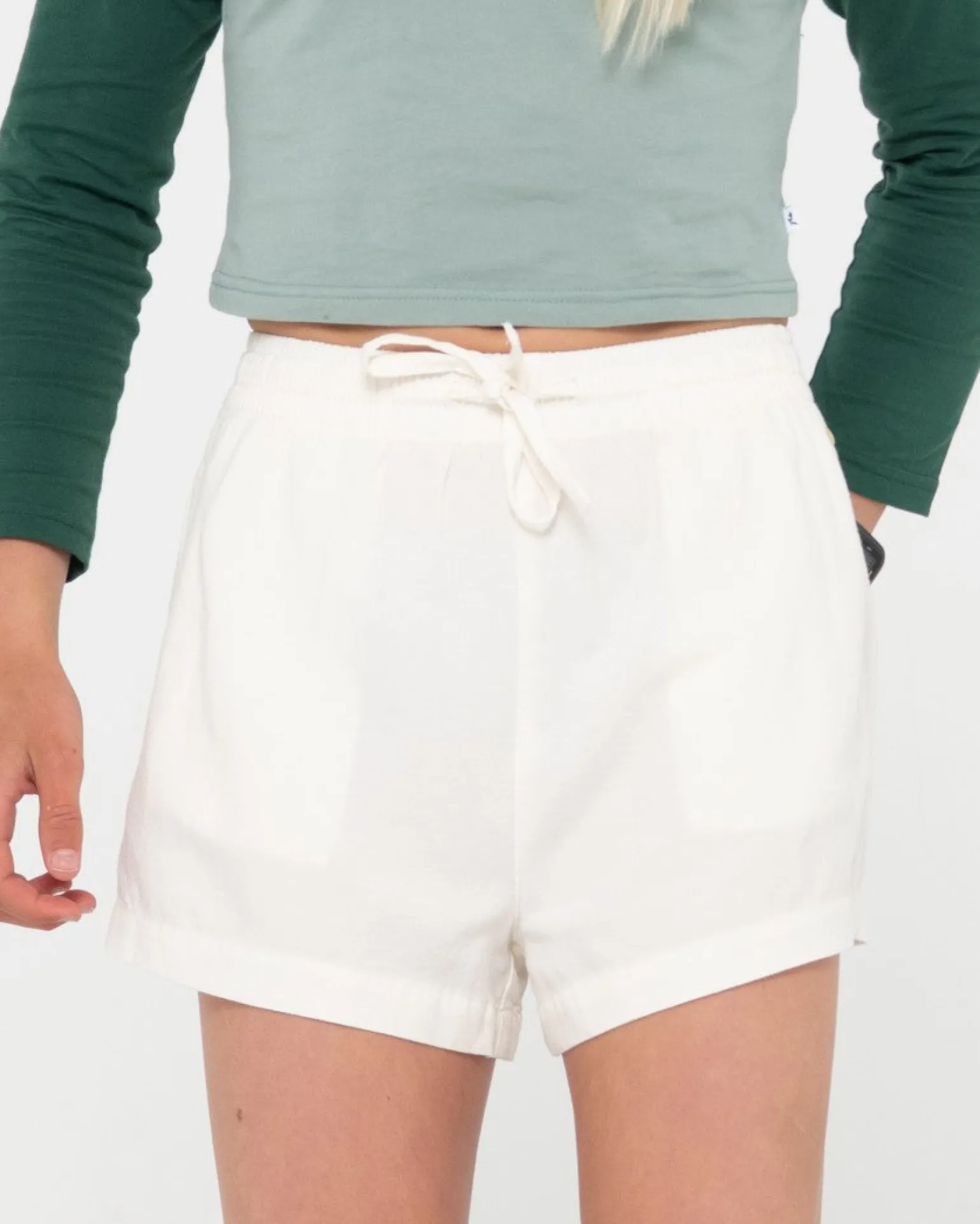 Alannah Lounge Linen Short Girls | Rusty Discount