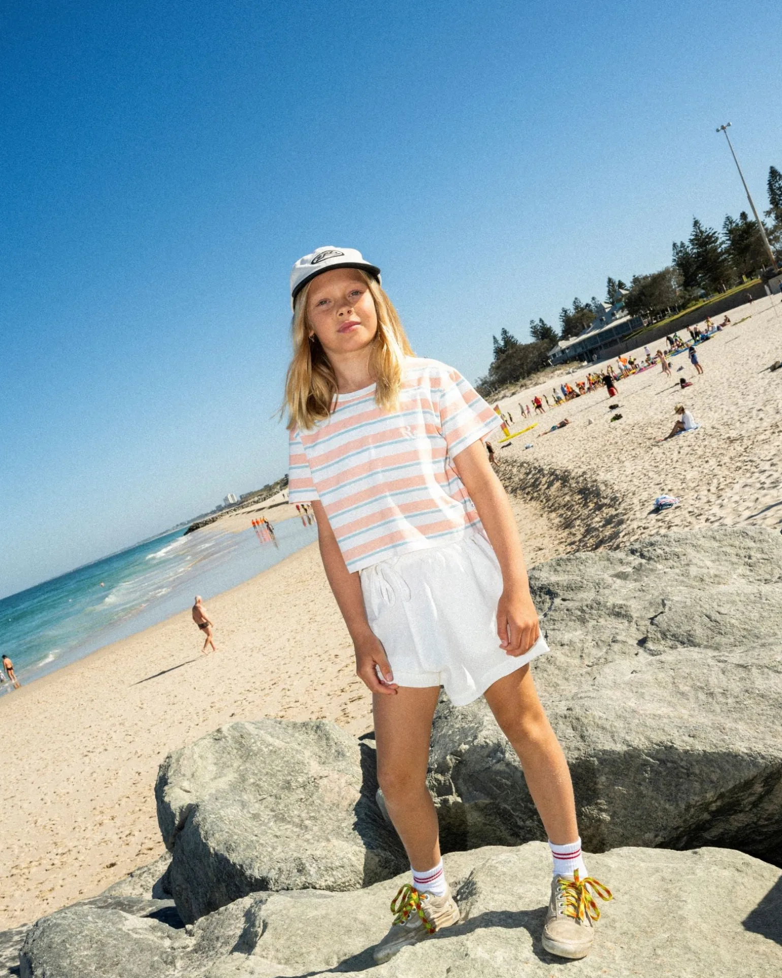 Alannah Lounge Linen Short Girls | Rusty Discount