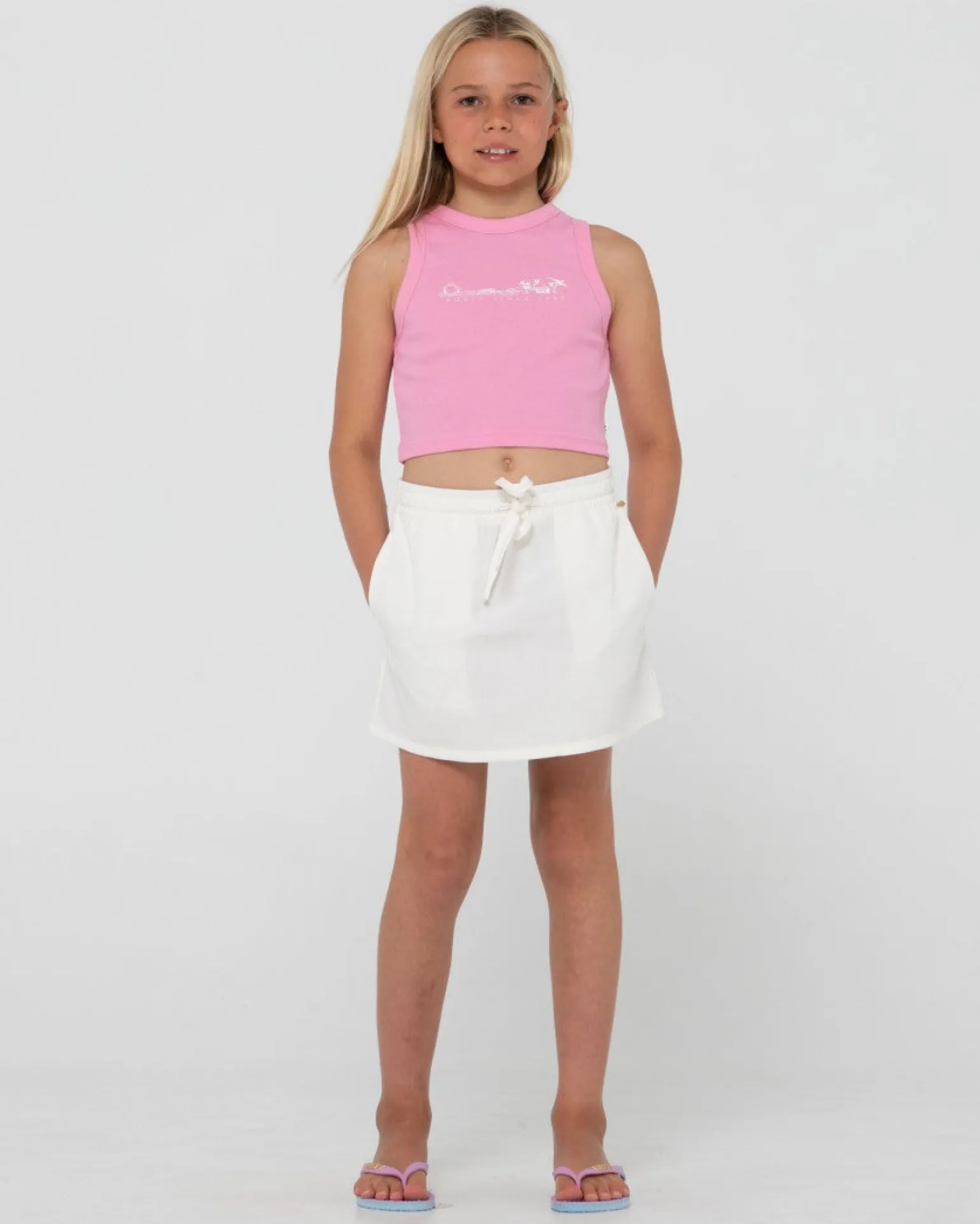 Alannah Lounge Mini Skirt Girls | Rusty Clearance