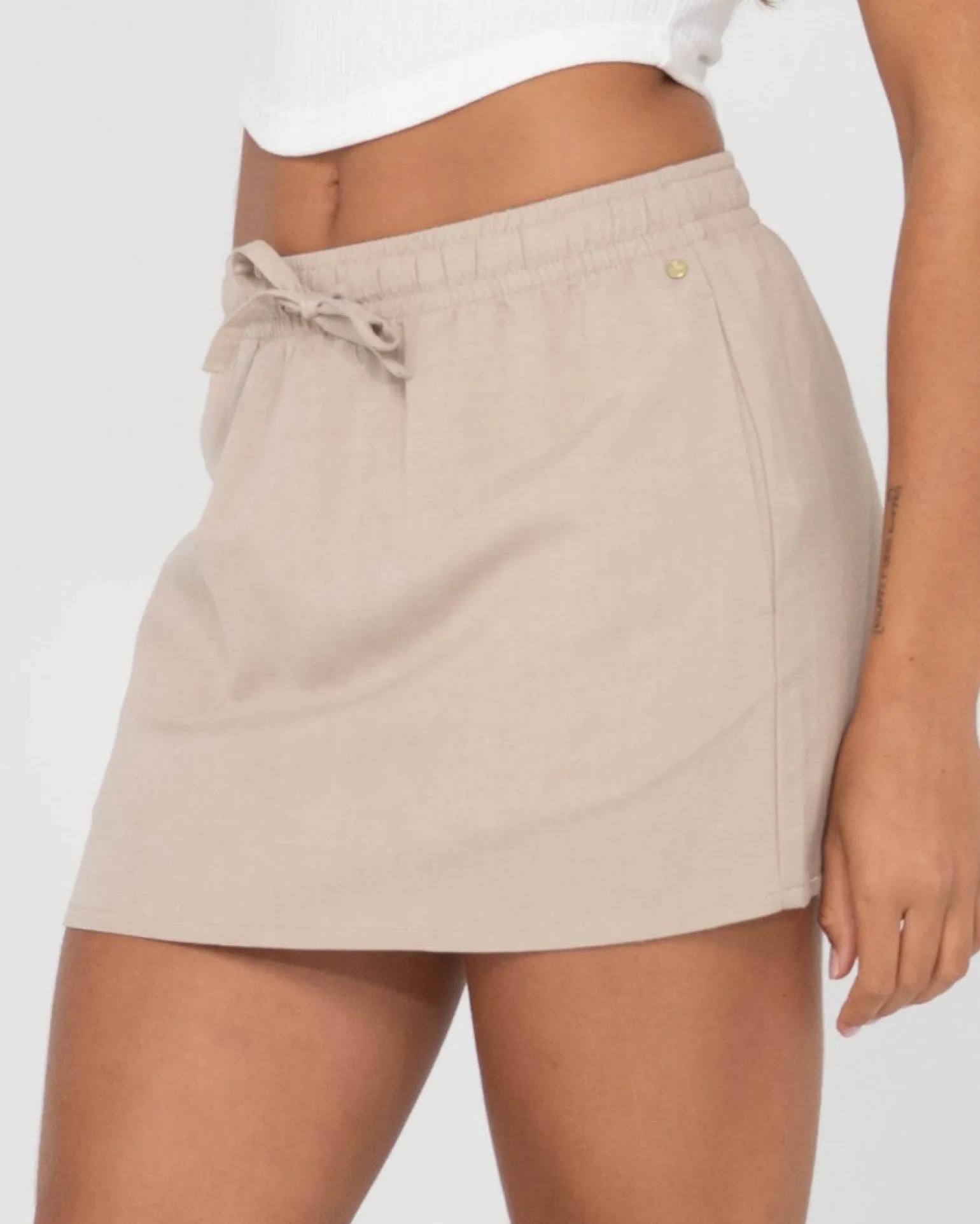 Alannah Low Rise Lounge Mini Skirt | Rusty Best Sale