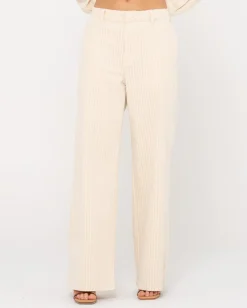 Amanda High Waisted Wide Leg Cord Pant | Rusty Fashion