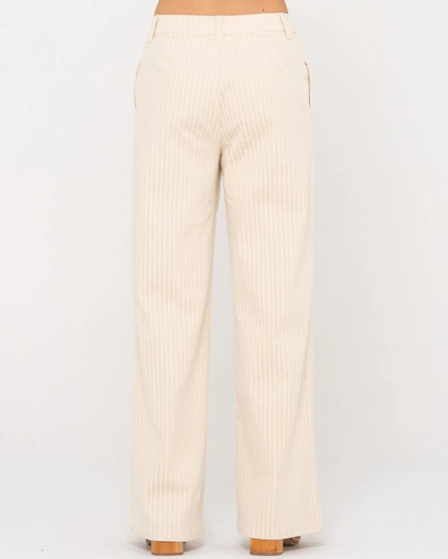 Amanda High Waisted Wide Leg Cord Pant | Rusty Fashion