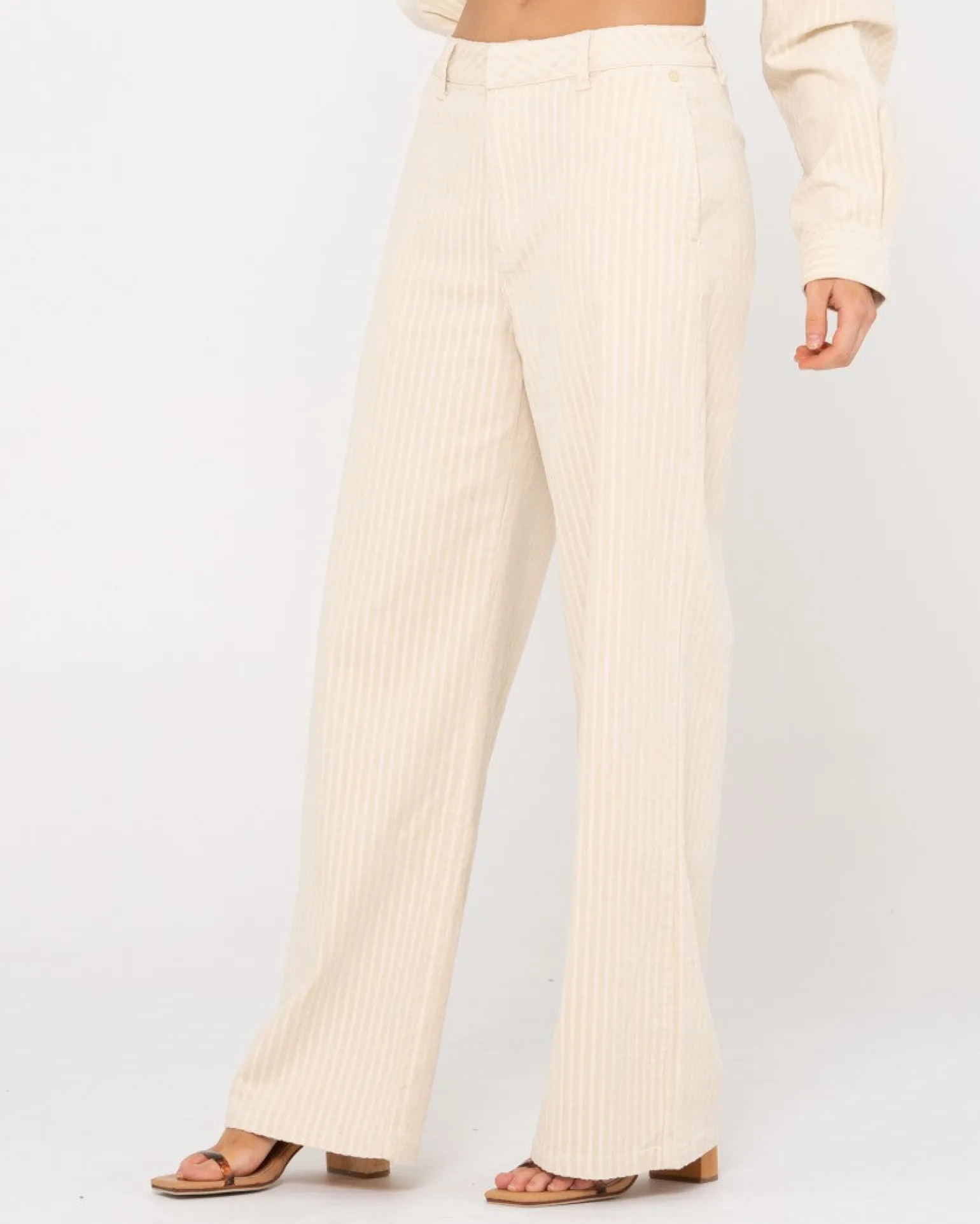 Amanda High Waisted Wide Leg Cord Pant | Rusty Fashion