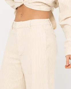 Amanda High Waisted Wide Leg Cord Pant | Rusty Fashion