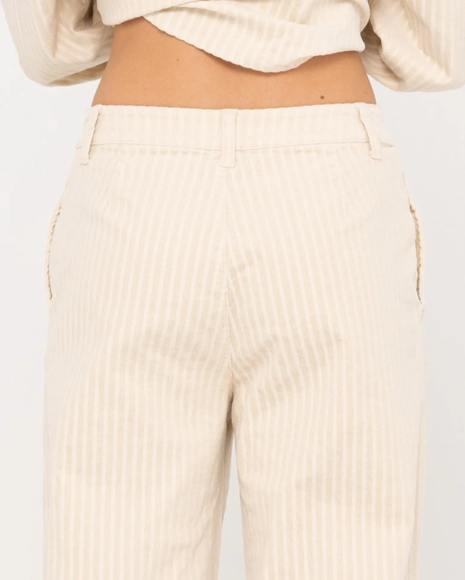 Amanda High Waisted Wide Leg Cord Pant | Rusty Fashion