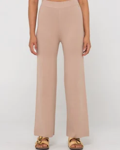 Amelia High Waisted Wide Leg Knit Pant | Rusty Fashion