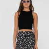 Amelia Knit Racer Crop Tank Top | Rusty Shop