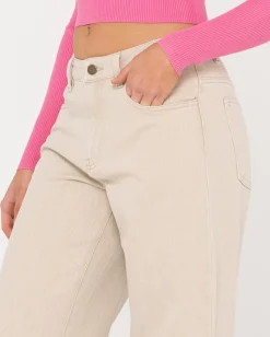 Archer Mid Rise Wide Leg Jean | Rusty Cheap