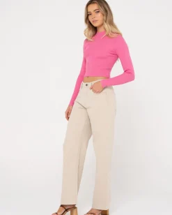 Archer Mid Rise Wide Leg Jean | Rusty Cheap