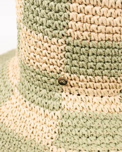 Ariel Natural Straw Bucket Hat | Rusty Flash Sale