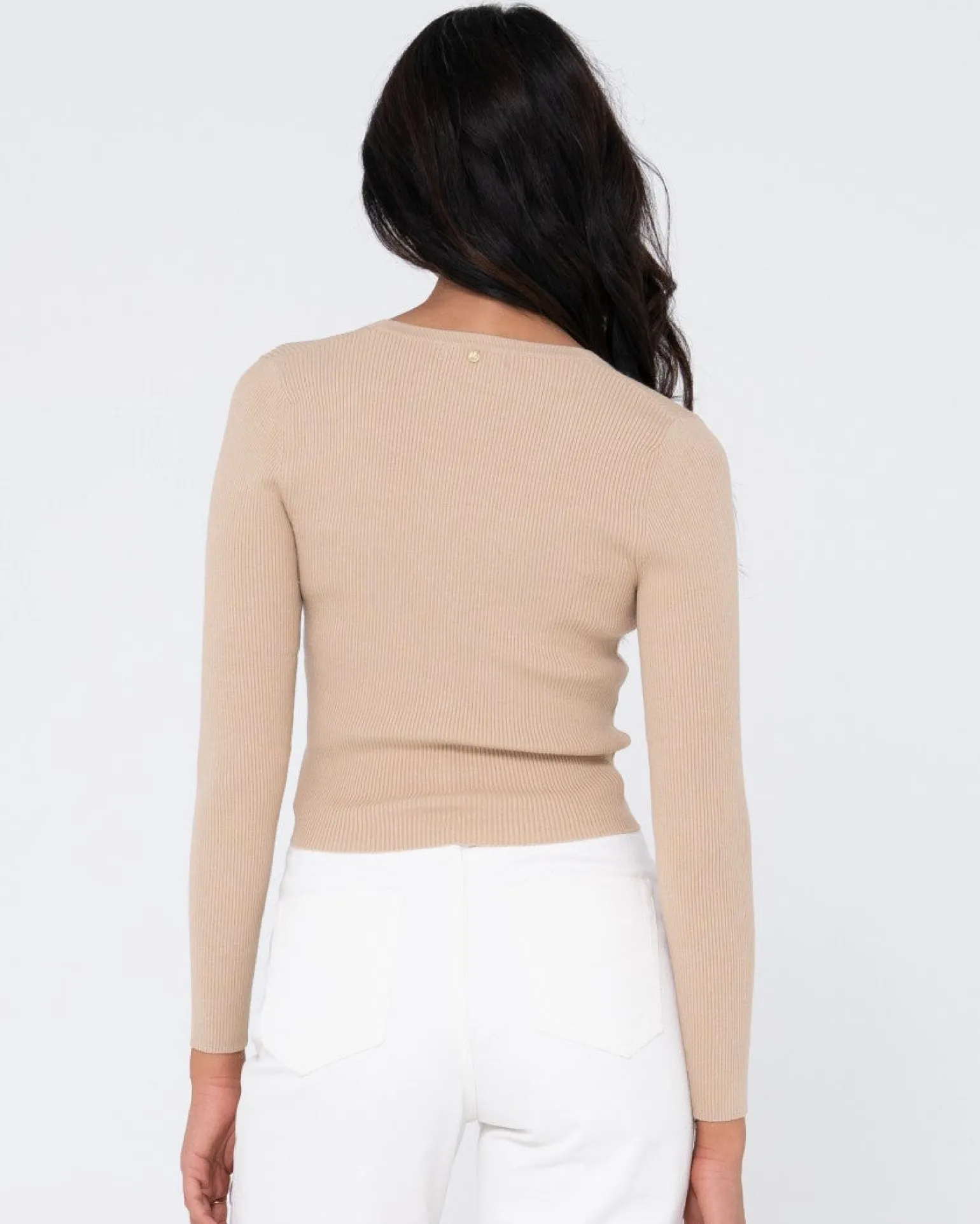 Avalon Long Sleeve Cardigan Knit Top | Rusty Best