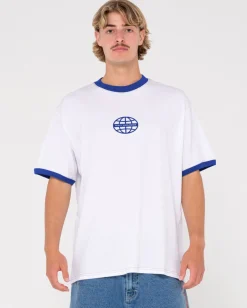 B Line Flo Relaxed Fit Graphic Tee | Rusty Cheap