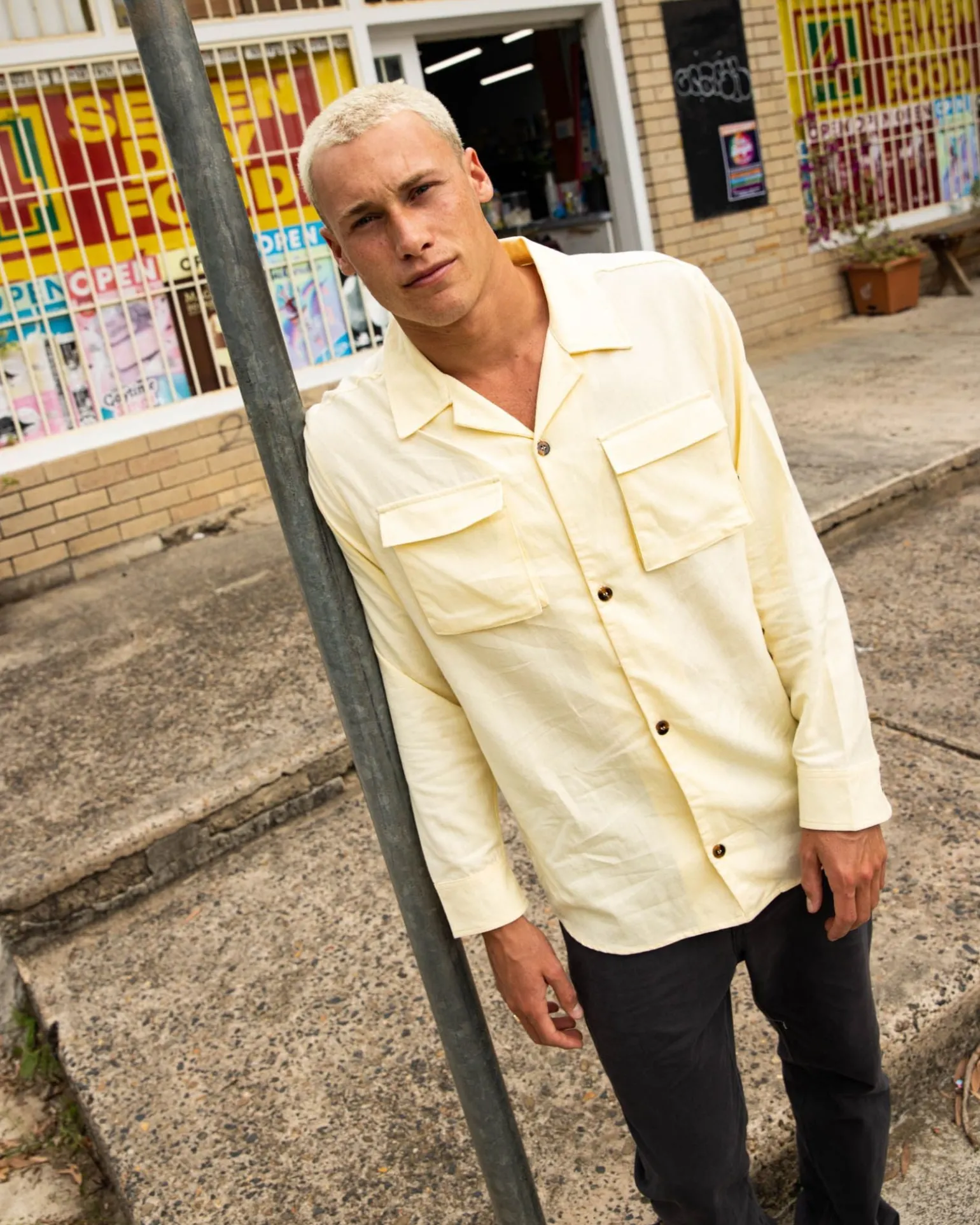 Badman Ting Long Sleeve Shirt | Rusty Clearance