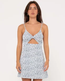 Balnear Floral Printed Cut Out Mini Dress | Rusty Discount
