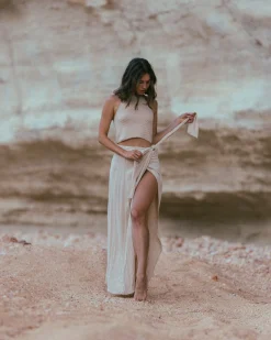 Banks Wrap Maxi Skirt | Rusty Cheap