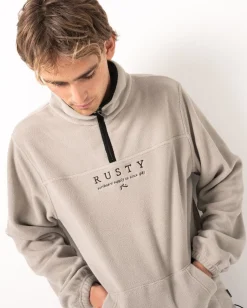 Big Bang 1/4 Zip Polar Fleece | Rusty Shop