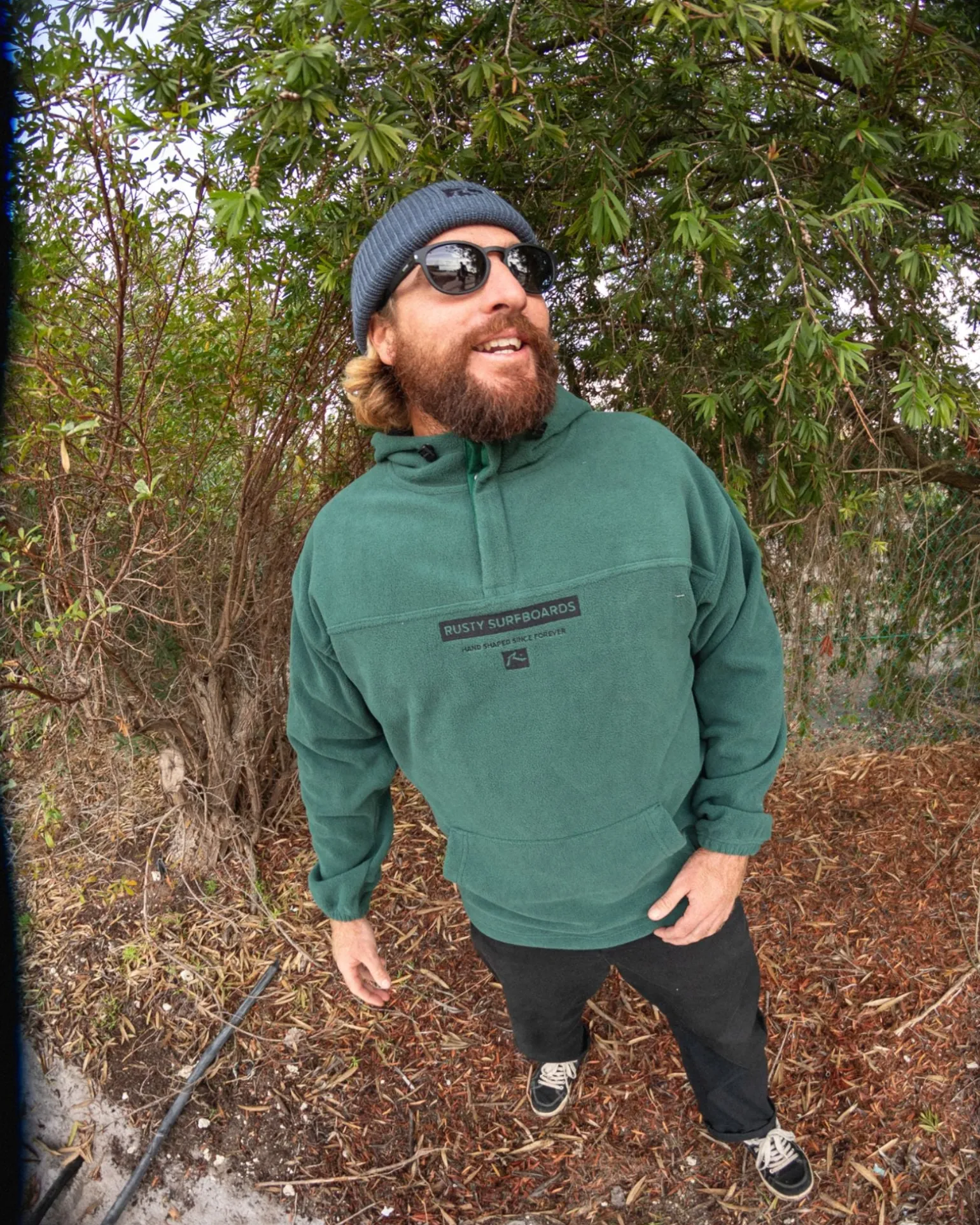 Big Bare Hood Polar Fleece | Rusty Clearance
