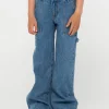 Billie Low Denim Carpenter Pant Girls | Rusty Cheap
