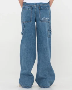 Billie Low Denim Carpenter Pant Girls | Rusty Cheap