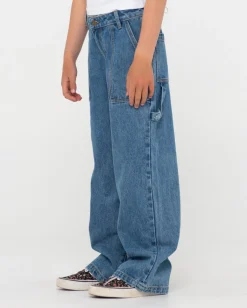 Billie Low Denim Carpenter Pant Girls | Rusty Cheap