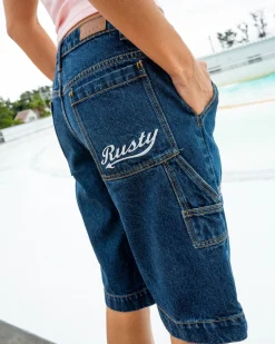 Billie Low Rise Carpenter Jort | Rusty Clearance