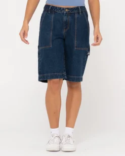 Billie Low Rise Carpenter Jort | Rusty Clearance