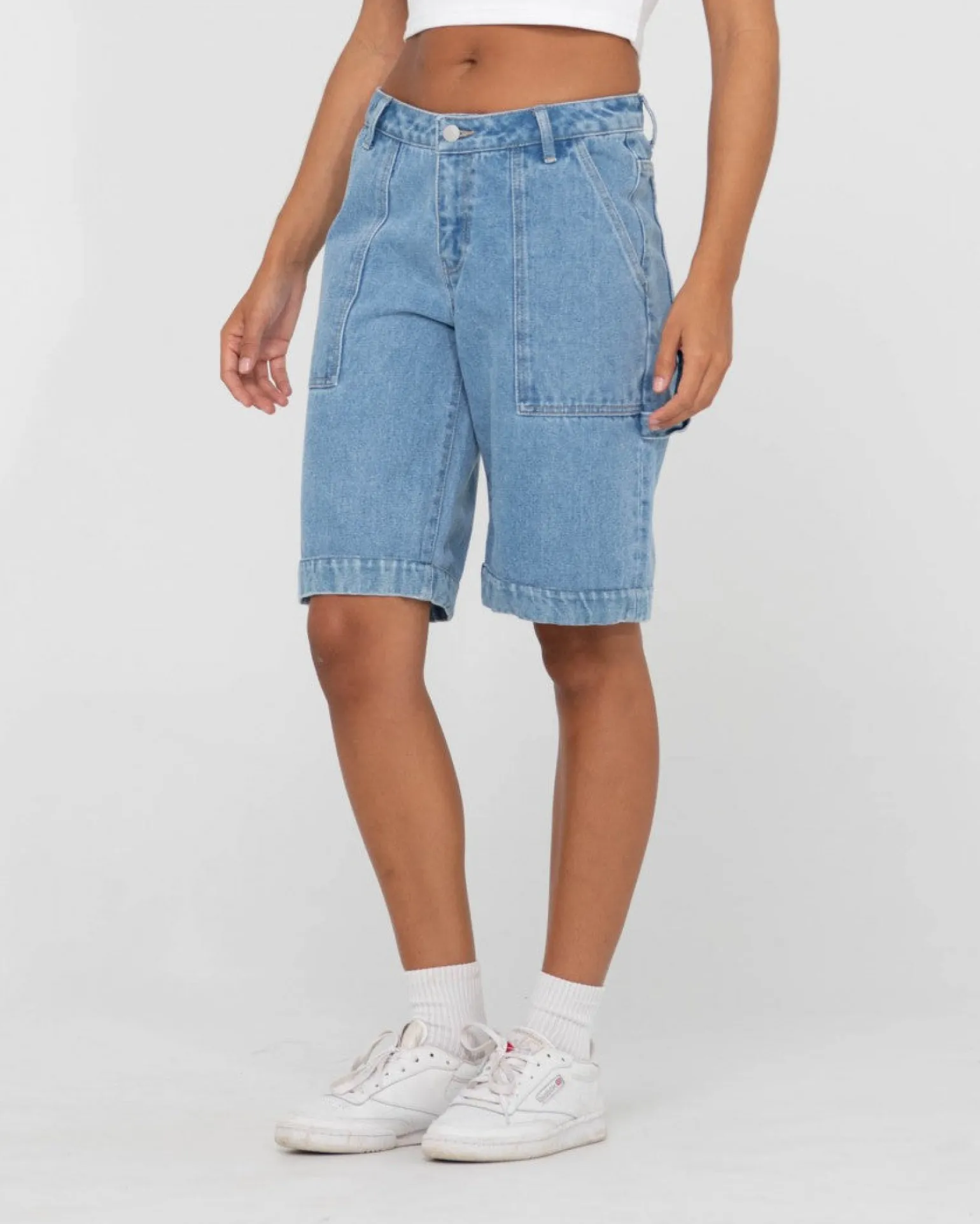 Billie Low Rise Carpenter Jort | Rusty New