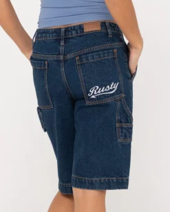 Billie Low Rise Carpenter Jort | Rusty Online