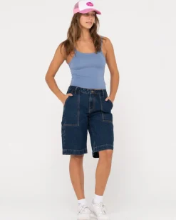 Billie Low Rise Carpenter Jort | Rusty Online