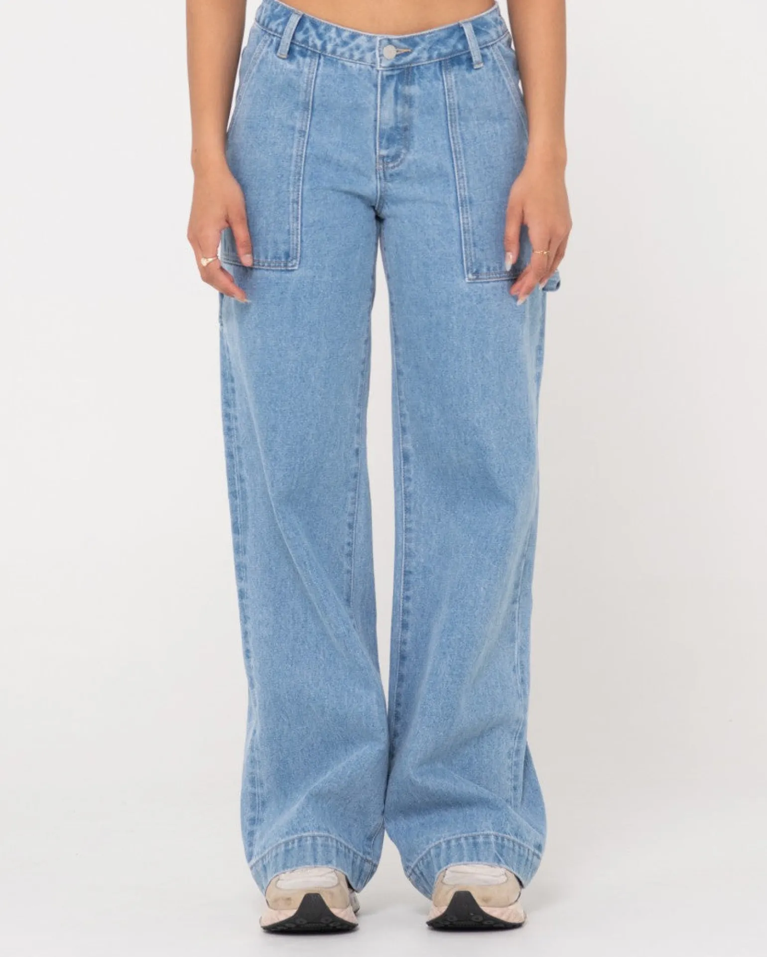 Billie Low Rise Denim Carpenter Jean | Rusty Fashion