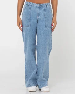 Billie Low Rise Denim Carpenter Jean | Rusty Discount