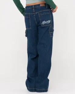 Billie Low Rise Denim Carpenter Jean | Rusty Sale
