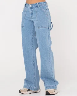 Billie Low Rise Denim Carpenter Jean | Rusty Fashion