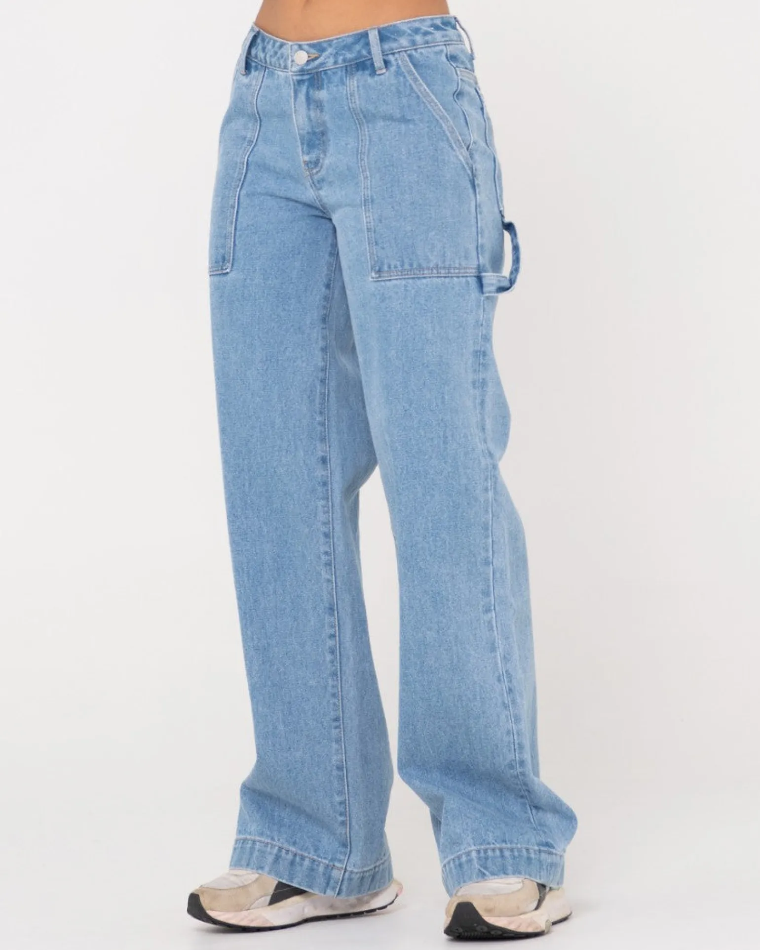 Billie Low Rise Denim Carpenter Jean | Rusty Store