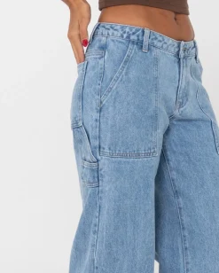 Billie Low Rise Denim Carpenter Jean | Rusty Discount